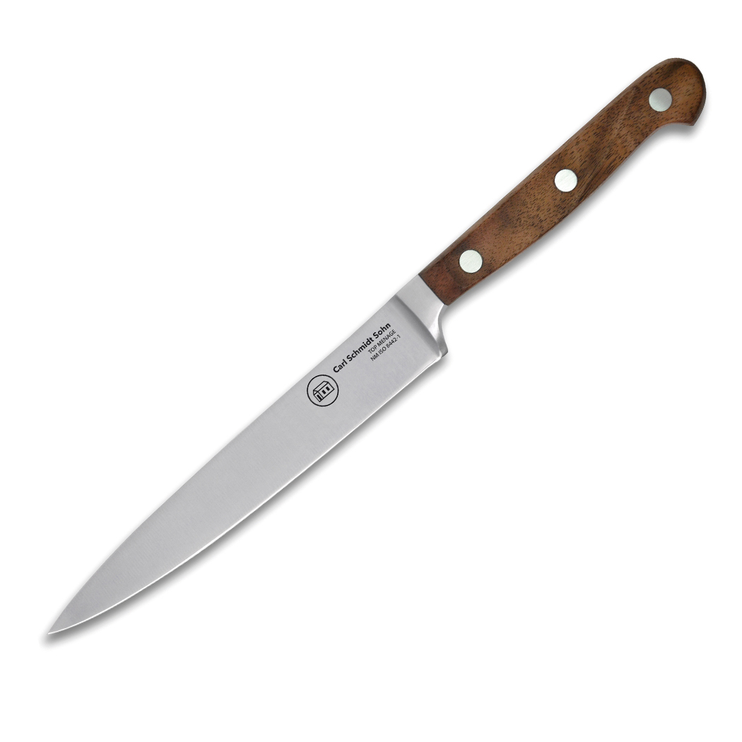 TESSIN Carving Knife with Walnut Handle 16cm