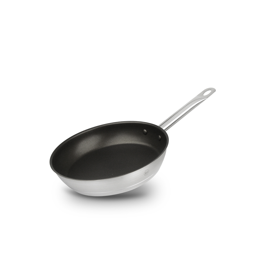 Pro-X Stainless Steel Frying Pan w/ Non-stick Coating 20cm