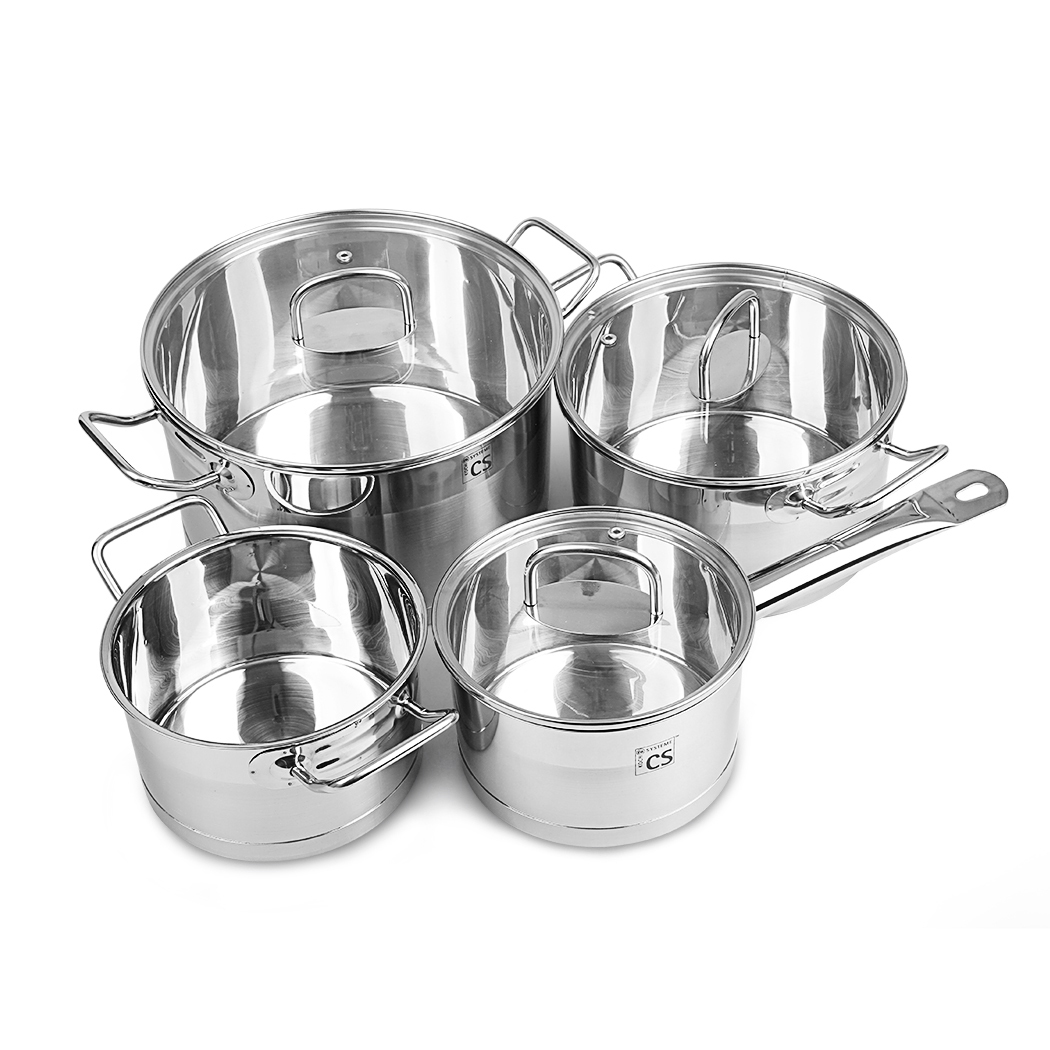 Herten 7pcs Stainless Steel Cookware Set