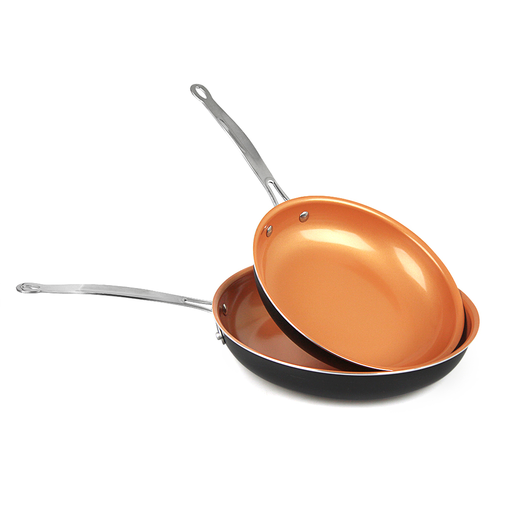 Ceramic Copper Pan - 24cm/28cm| AusPoints.com.au
