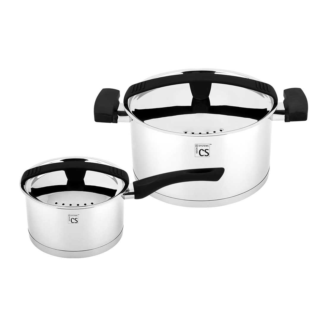 PADERBORN 2pc Casserole and Saucepan Set
