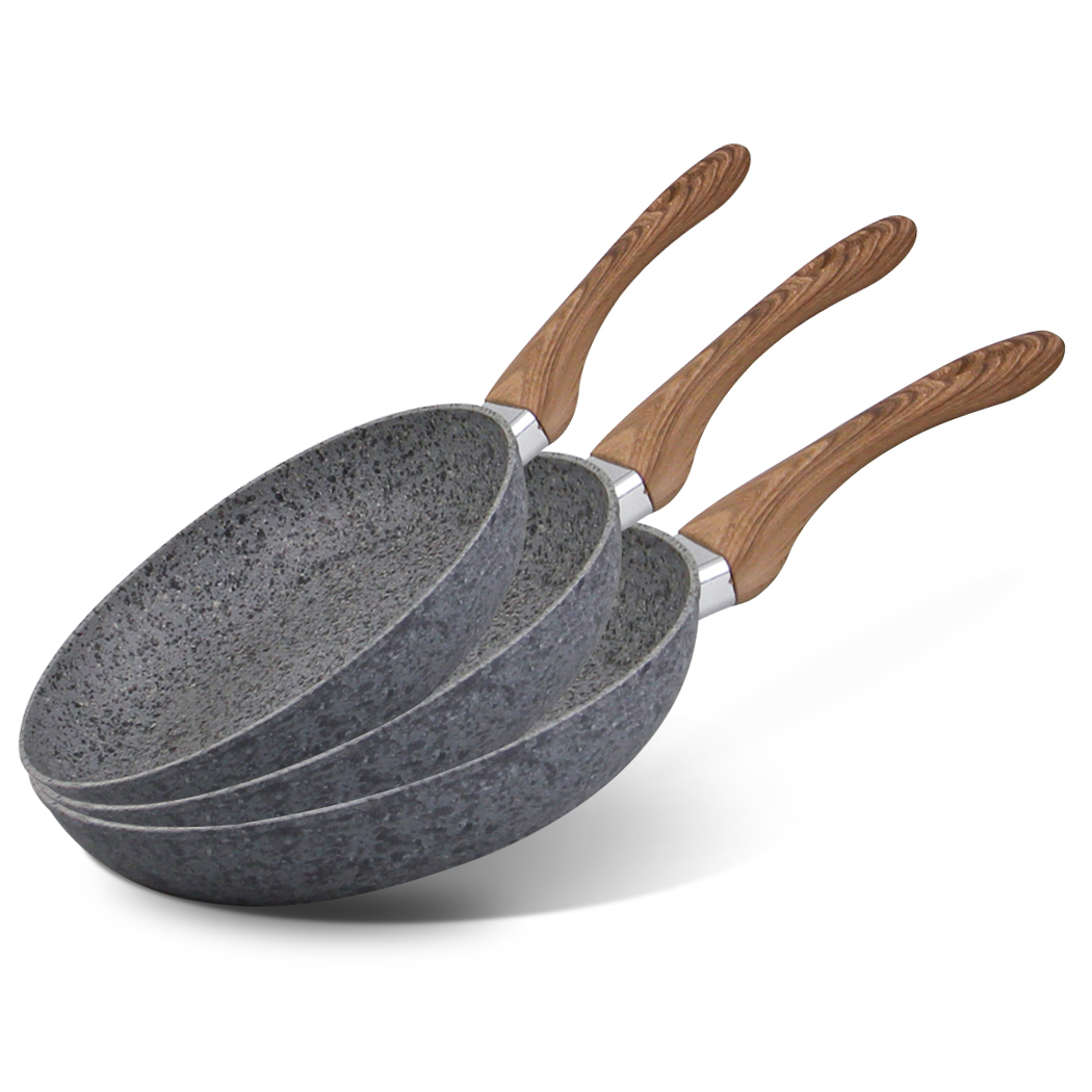 Steinfurt Stone Coated Nonstick aluminium Cookware Set Frying Pan