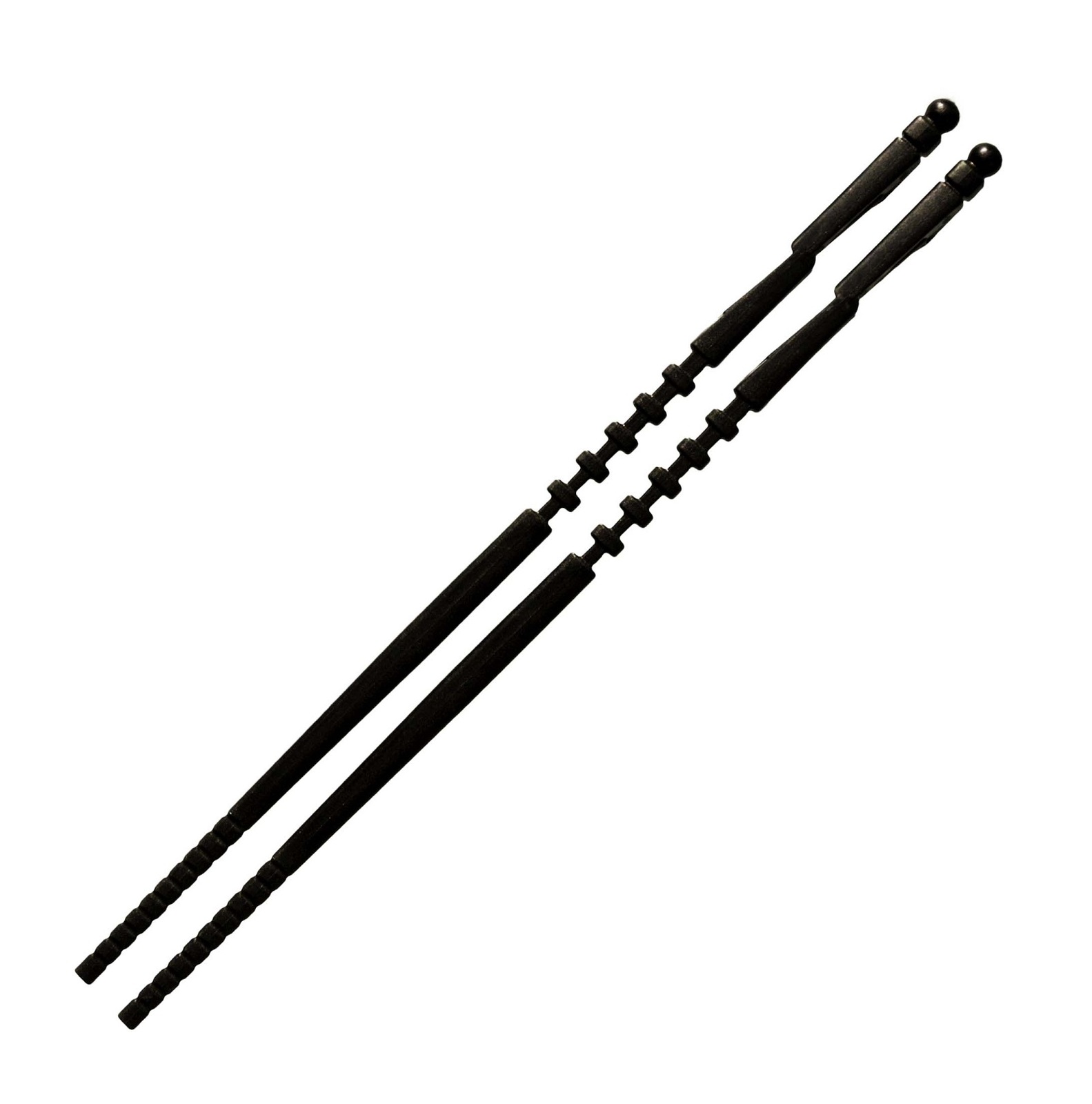 5 Pairs Kwik-Stix Crossover Chopsticks Black 