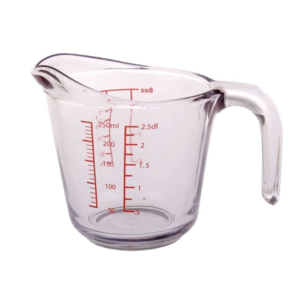 Kitchen Classics Glass 1 Cup Measure Jug 250ml
