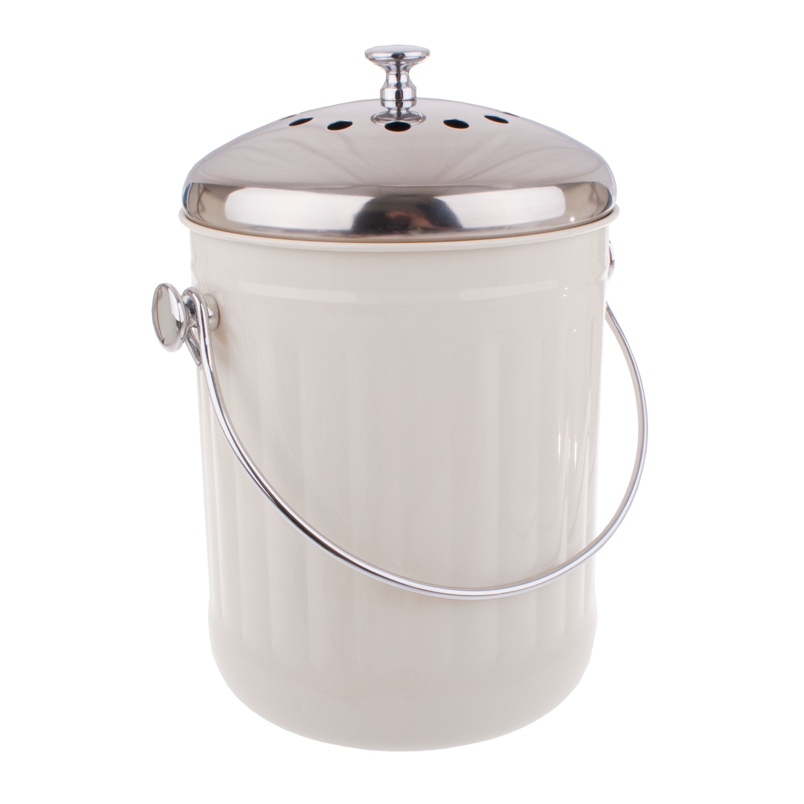 appetito compost bin 5l white auspoints.com.au