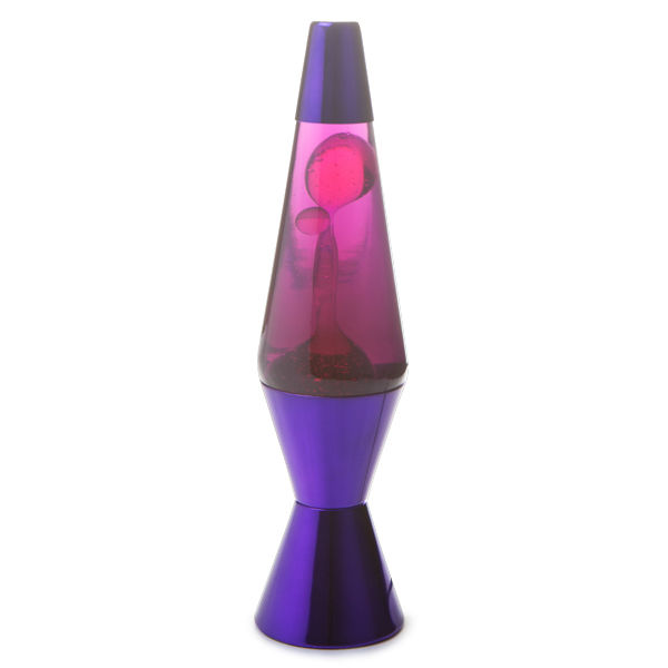 Metallic Motion Lamp Purple Pink 
