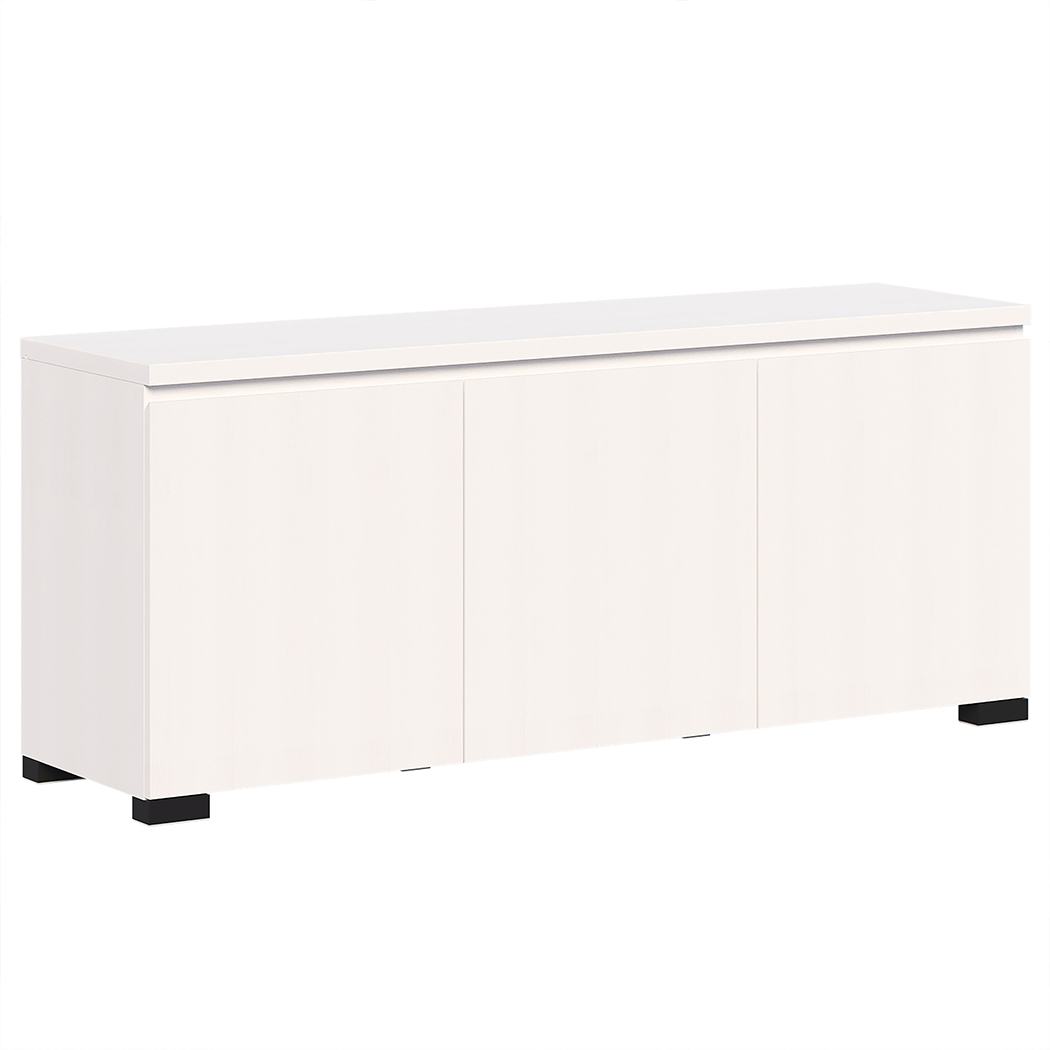Elara 3 Door Buffet White
