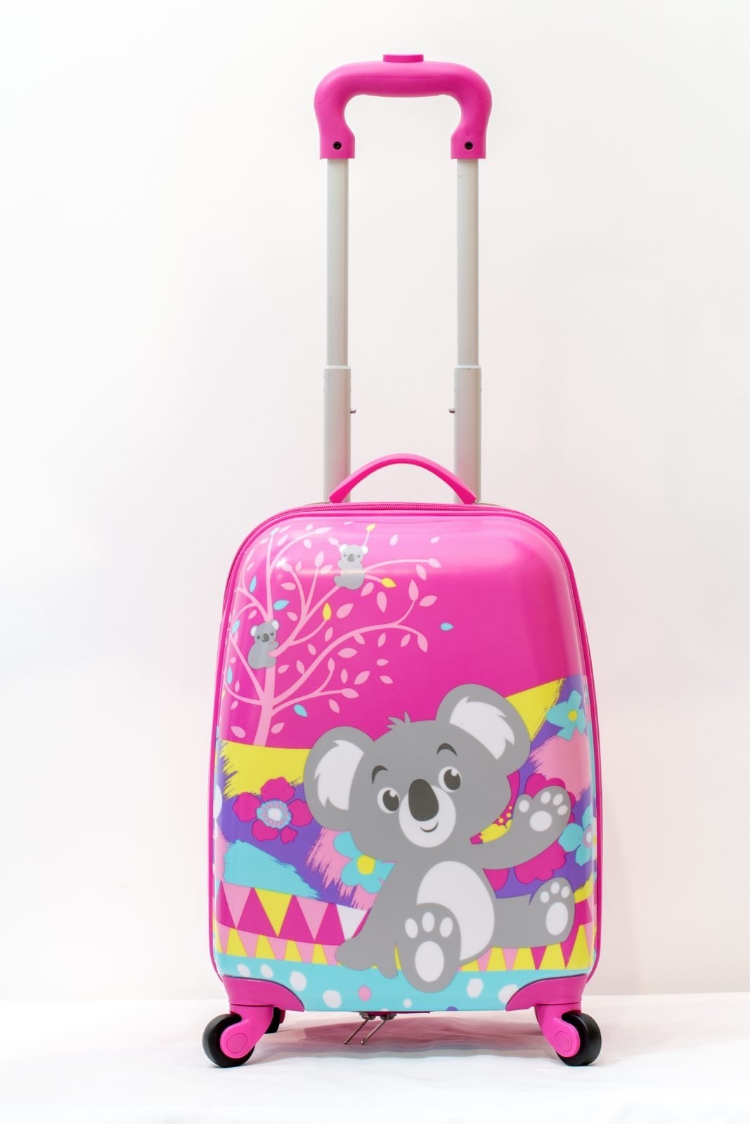 SkyAir Carry On 4 wheel cartoon kid trolley travel suitcase Koala