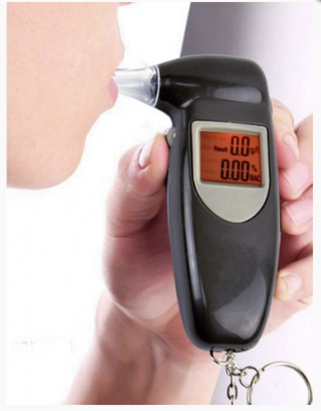Breathalyzer Test Result Alcohol Breath Test Chart - Blood Alcohol Analyzer