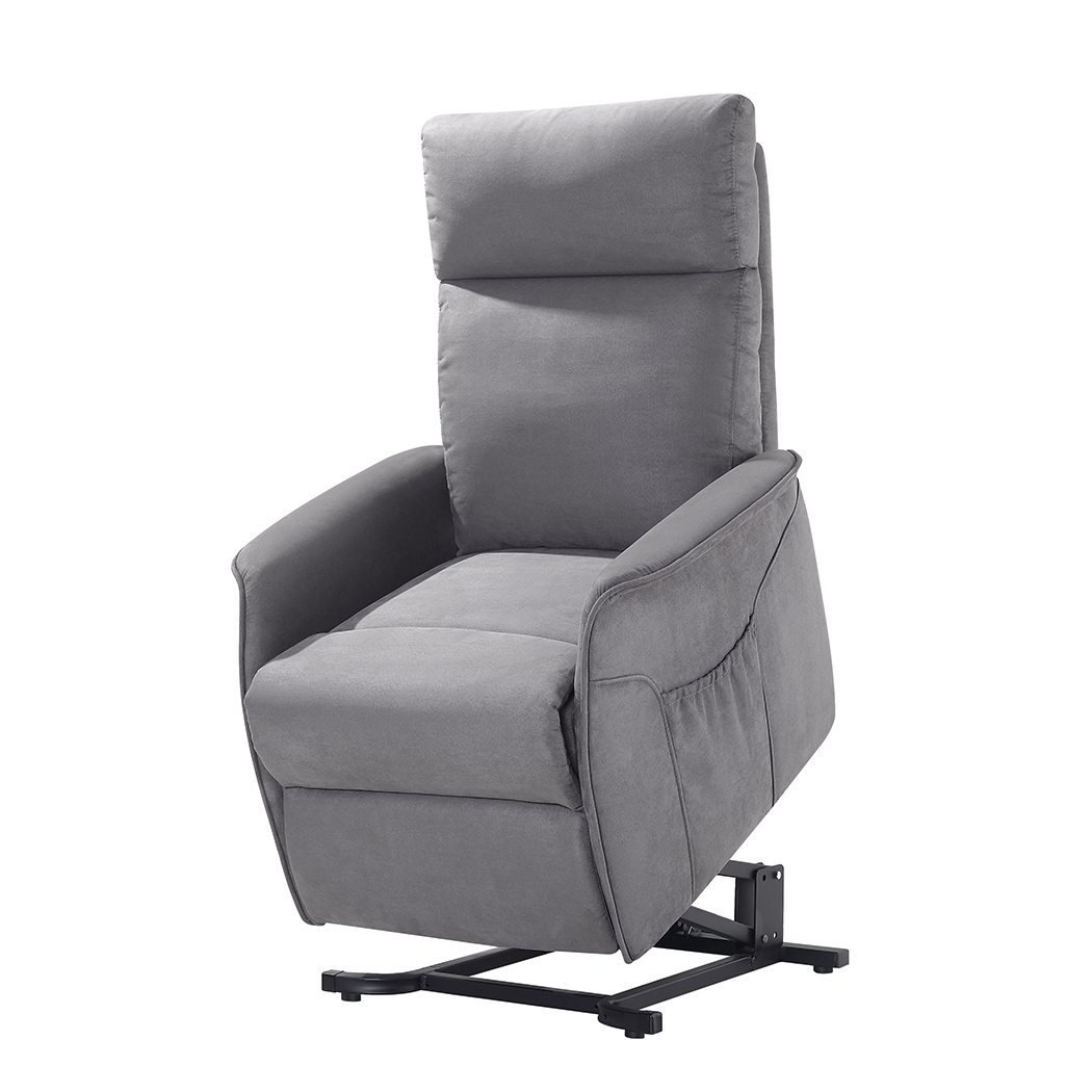 Electric Lift Recliner Chair Armchair Grey