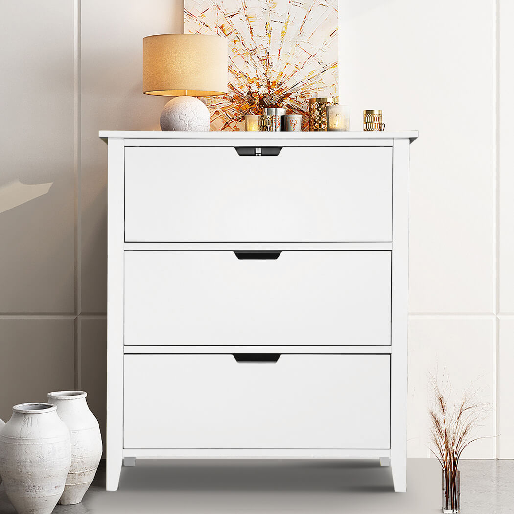 Noosa 3 Drawer Tallboy