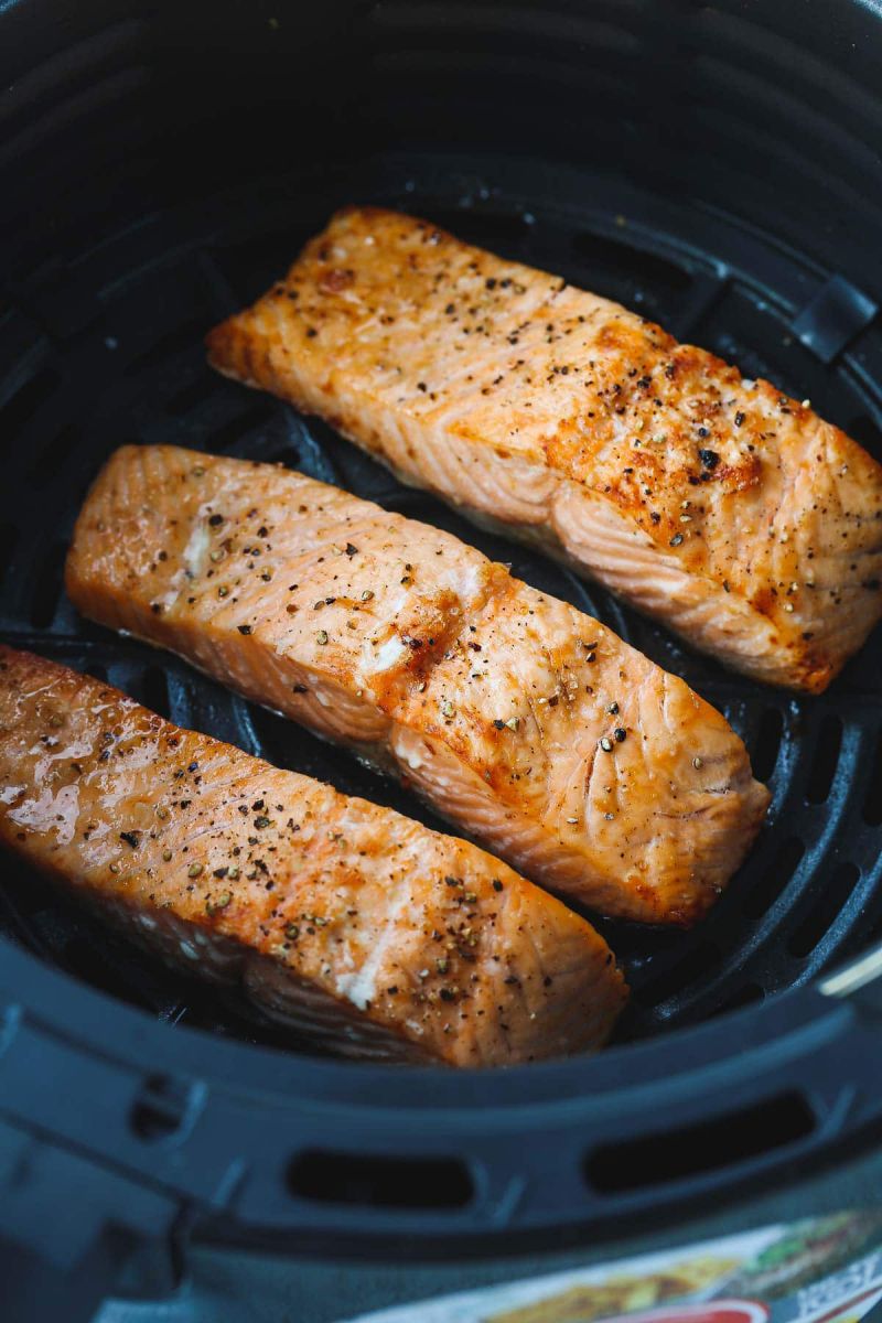 Air Fryer Salmon