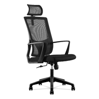 Ephron High Back Office Chair  Black