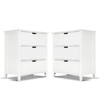 Set of 2 Noosa 3 Drawer Tallboy