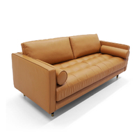 Madison 3 Seater Sofa Tan