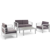Milbank 4 Seater Outdoor Lounge Set With Coffee Table