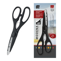 Modena Multipurpose Kitchen Scissors Stainless Steel 21cm