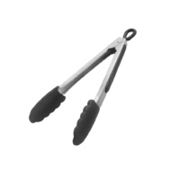 GERA Tongs stainless steel/silicone 23 cm 1 pc