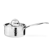 Stern Tri-ply Stainless Steel Saucepan with Lid 18cm