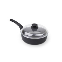 Munster Deep Frypan w/ Glass Lid 24cm