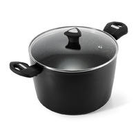 Marburg High Casserole 24cm 6L Black