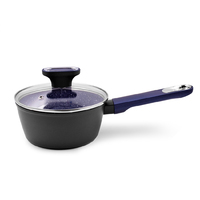 Marburg Non-stick Saucepan w/ Lid 16cm Blue