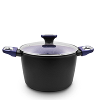Marburg  Non-stick High Casserole Blue