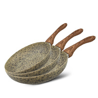Steinfurt 3pc Non-stick Frypan Set Beige
