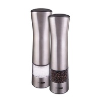 Prospice Apollo Stainless Steel Salt and Pepper Mill Set 21.5cm