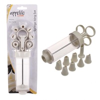Appetito Syringe Icing Set with 8 Nozzles 