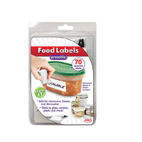 Jokari Food Labels with Erasable Pen and Eraser
