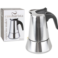 4 Cup Stainless Steel Stove Top Espresso Maker