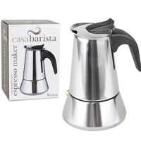 10 Cup Stainless Steel Stove Top Espresso Maker