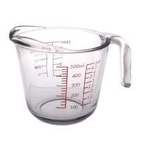 Kitchen Classics Glass 2 Cup Measure Jug 500ml 