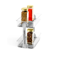 Madesmart Clear 2 Tier Spice Organiser 26.4x12.6x18.3cm