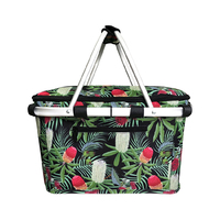 Sachi Insulated Carry Basket w/ Lid Banksia