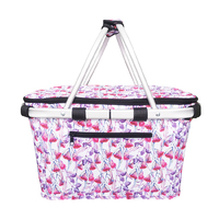 Sachi Insulated Carry Basket w/ Lid Gumnuts