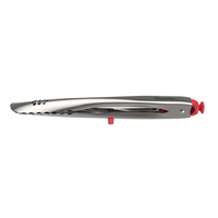 Tovolo Stainless Steel Tongs 23cm Apple Red