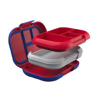 Bentgo Kid's Chill Leak-Proof Bento Lunch Box Red/Royal