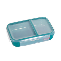 Russbe Inner Seal 2 Compartment Lunch Bento 680ml Teal
