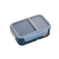 Russbe Inner Seal 2 Compartment Lunch Bento 1.1L Navy