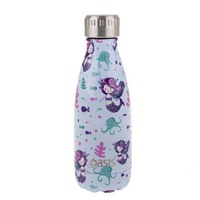Oasis 350ml Stainless Steel Double Wall Insulated Drink Bottle Mermaids