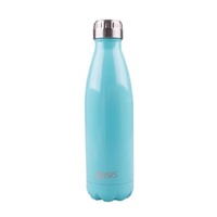Oasis Stainless Steel Double Wall Insulated Drink Bottle 500ml Spearmint