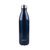 Oasis 750ml Stainless Steel Double Wall Insulated Drink Bottle Navy