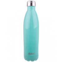 Oasis 1L Stainless Steel Double Wall Insulated Drink Bottle Spearmint