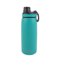 Oasis 780ml Stainless Steel Double Wall Insulated Sports Bottle Screw Cap Turquoise