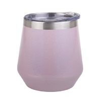 Oasis 350ml Stainless Steel Double Wall Insulated Tumbler Lustre Alfresco Pink