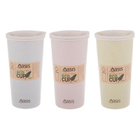 Oasis Set of 2 Double Wall Eco Cup 400ml