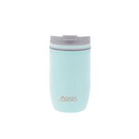 Oasis 300ml Stainless Steel Double Wall Insulated Travel Cup Spearmint