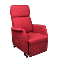 Yass Electric Recliner Lift Chair Cherry Red